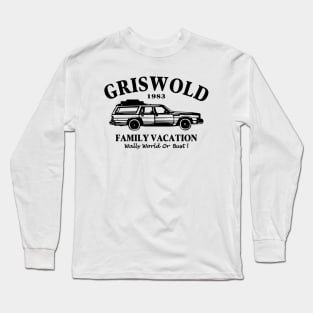 Clark Griswold Christmas Vacation National Lampoon Walley World Long Sleeve T-Shirt